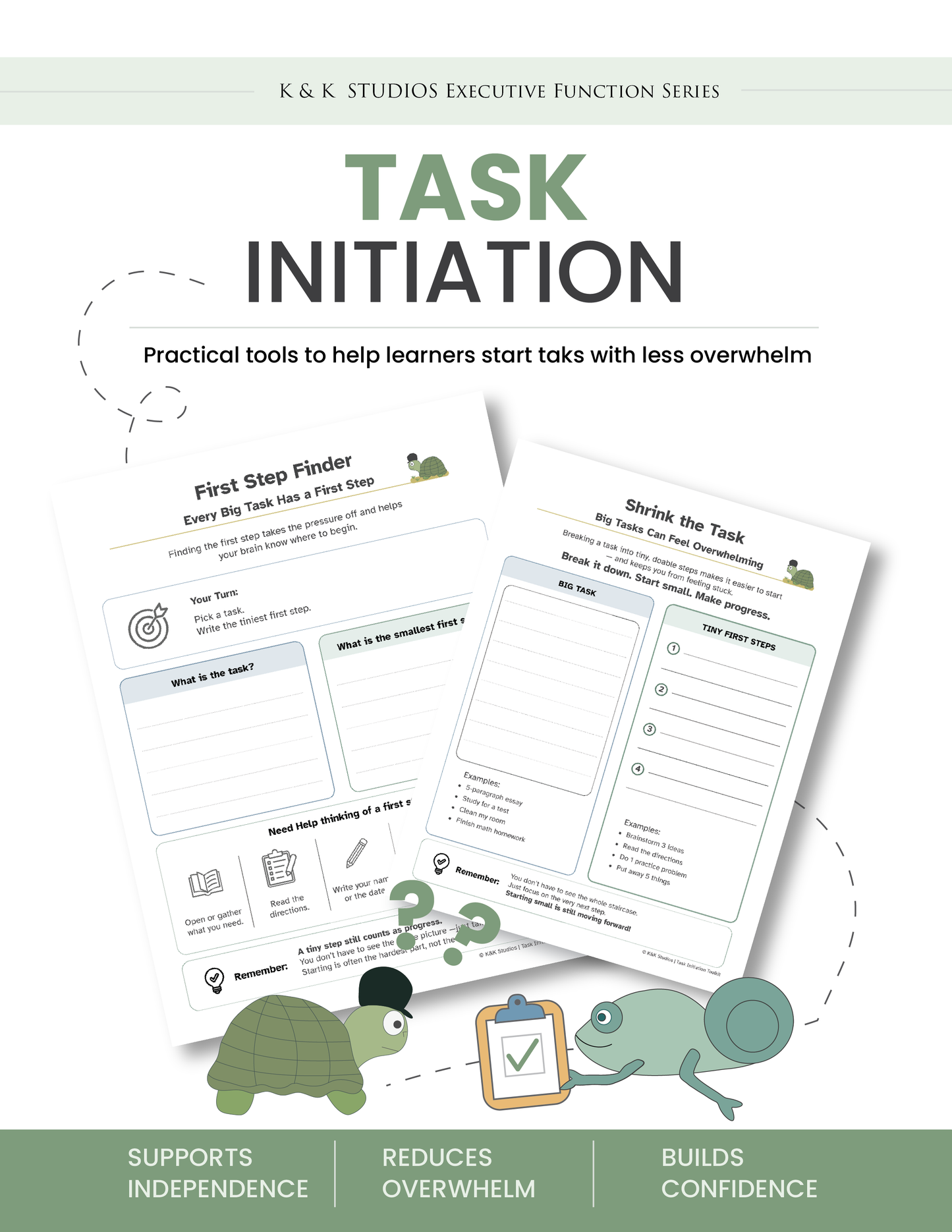 Task Initiation Toolkit | Executive Function Help for ADHD & Homework