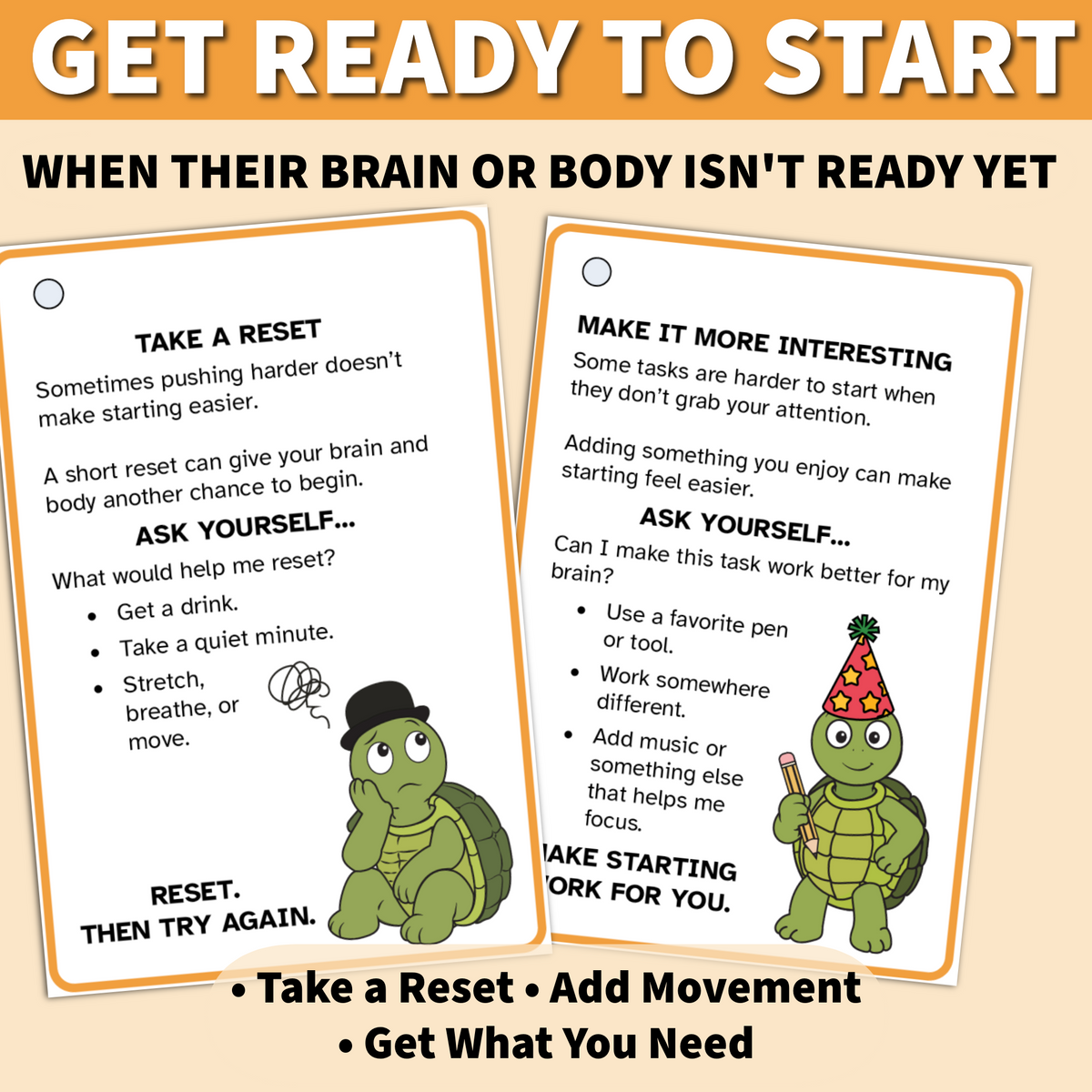Task Initiation Supports & Physical Cards