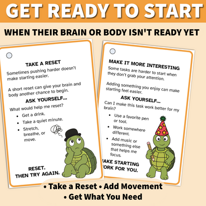 Task Initiation Supports & Physical Cards