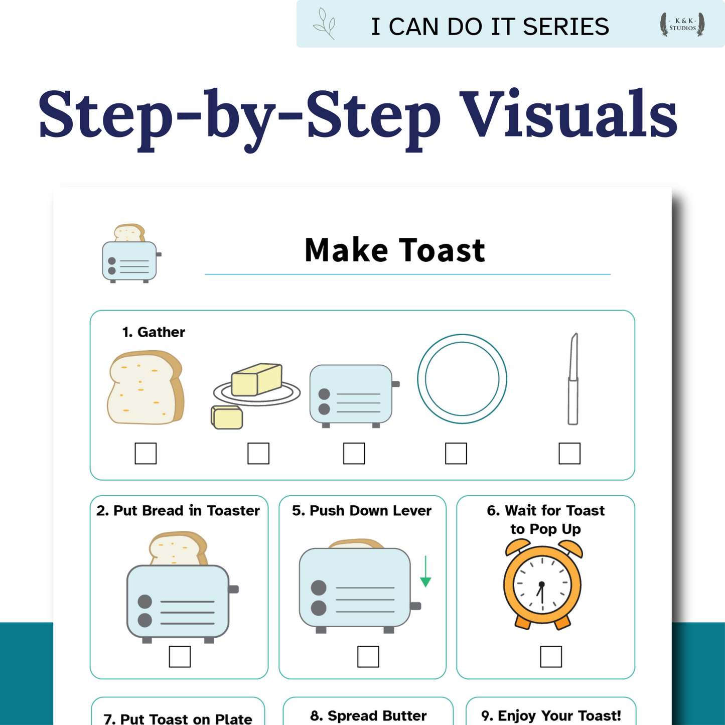 Make Toast Helper – Visual Step-by-Step Guide for Independence