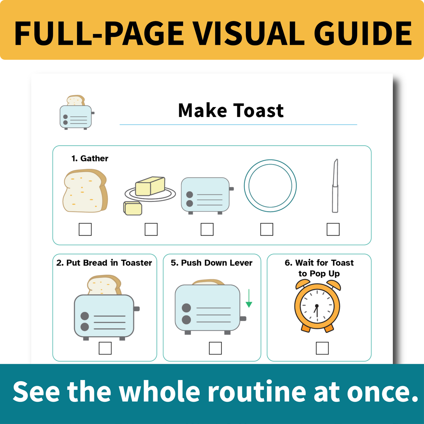 Make Toast Helper – Visual Step-by-Step Guide for Independence