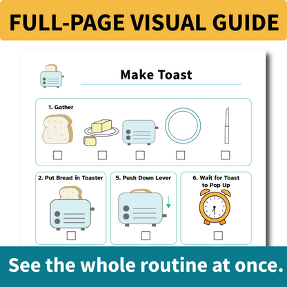 Make Toast Helper – Visual Step-by-Step Guide for Independence