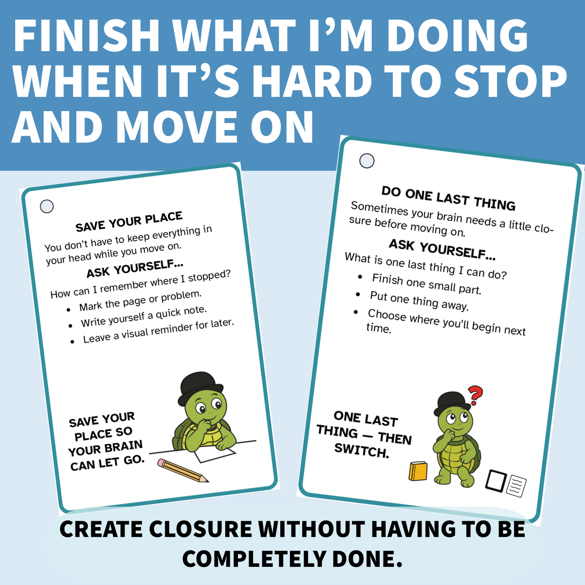 Transition Strategy Cards • Printed Cards + Downloadable Instructions
