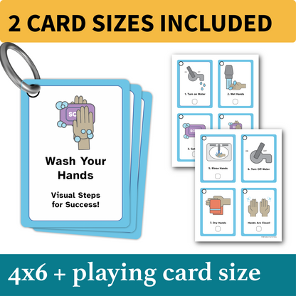 Wash Your Hands Helper | Visual Hand Washing Routine for Autism, ADHD & Executive Function Support
