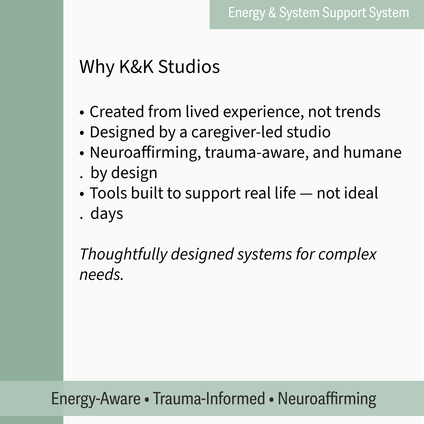 The Spoonie Planner Energy & Symptom Support System
