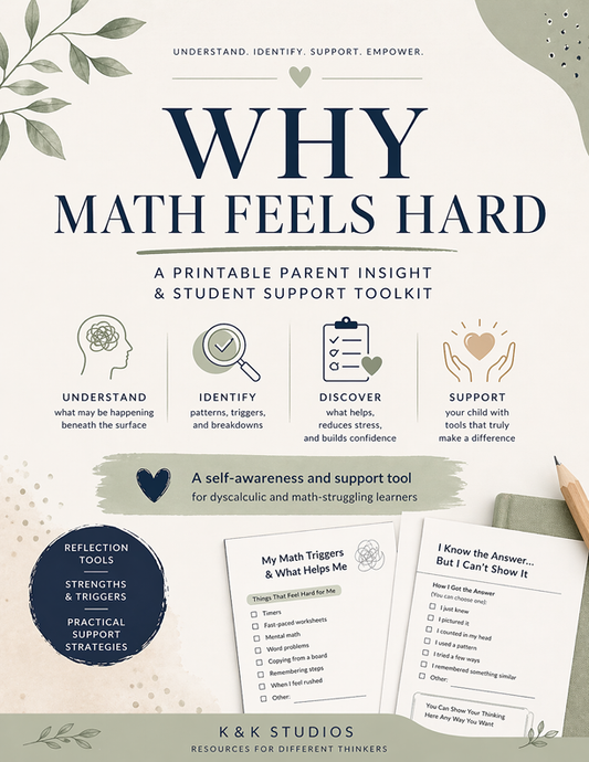 Why Math Feels Hard | Dyscalculia & Math Anxiety Toolkit