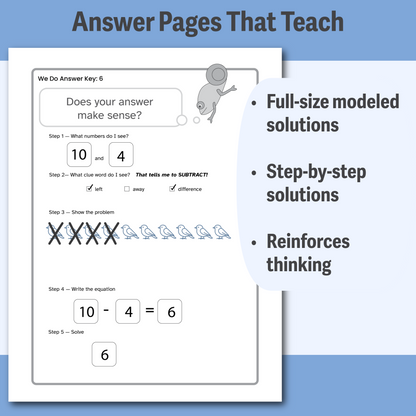 WORD PROBLEMS | Dyscalculia Support Math Intervention Toolkit