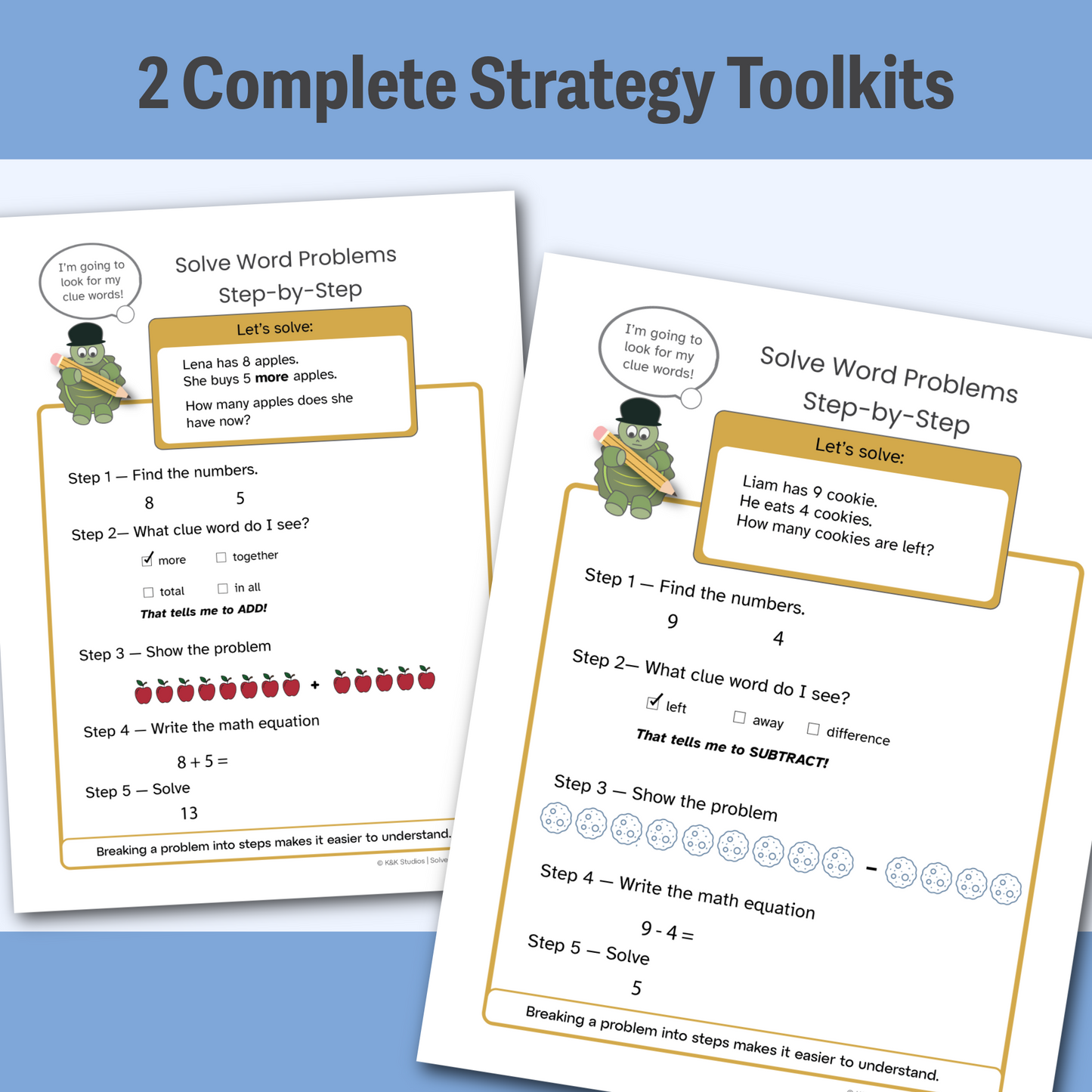 WORD PROBLEMS | Dyscalculia Support Math Intervention Toolkit