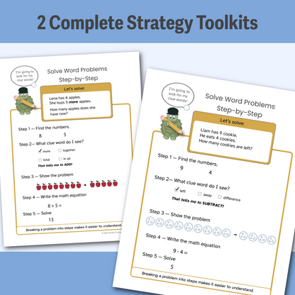 WORD PROBLEMS | Dyscalculia Support Math Intervention Toolkit