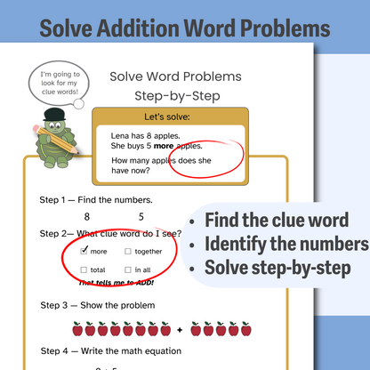 WORD PROBLEMS | Dyscalculia Support Math Intervention Toolkit