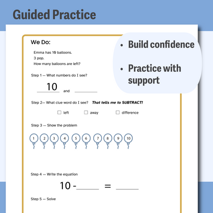 WORD PROBLEMS | Dyscalculia Support Math Intervention Toolkit