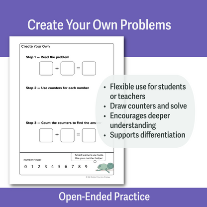 Addition Within 10 Math Intervention Toolkit | Visual Addition Strategies for Struggling Learners