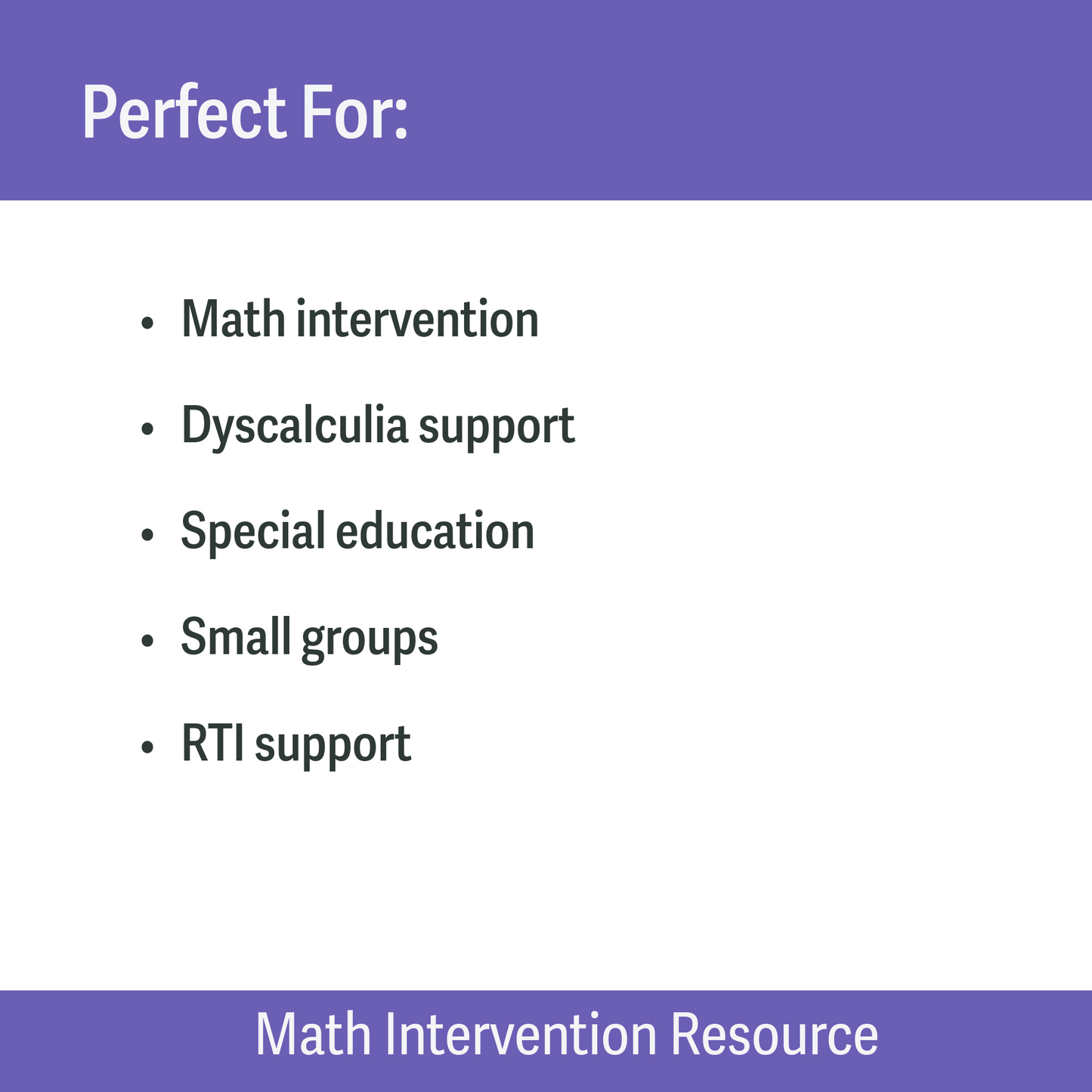 Addition Within 10 Math Intervention Toolkit | Visual Addition Strategies for Struggling Learners