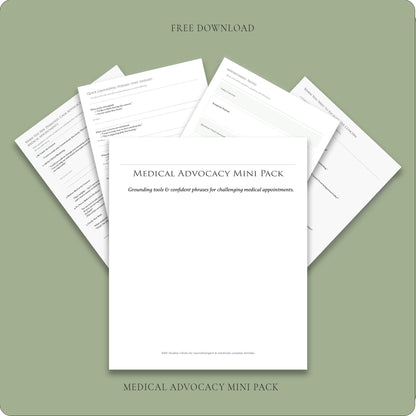 Medical Advocacy Script | Calm, Confident Communication for Hard Appointments