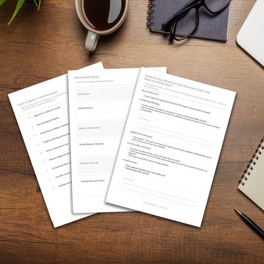 Medical Advocacy Script | Calm, Confident Communication for Hard Appointments