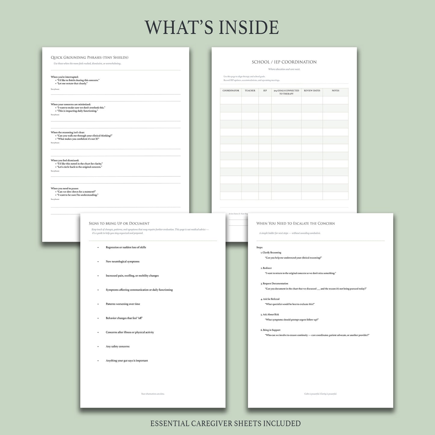 Medical Advocacy Script | Calm, Confident Communication for Hard Appointments