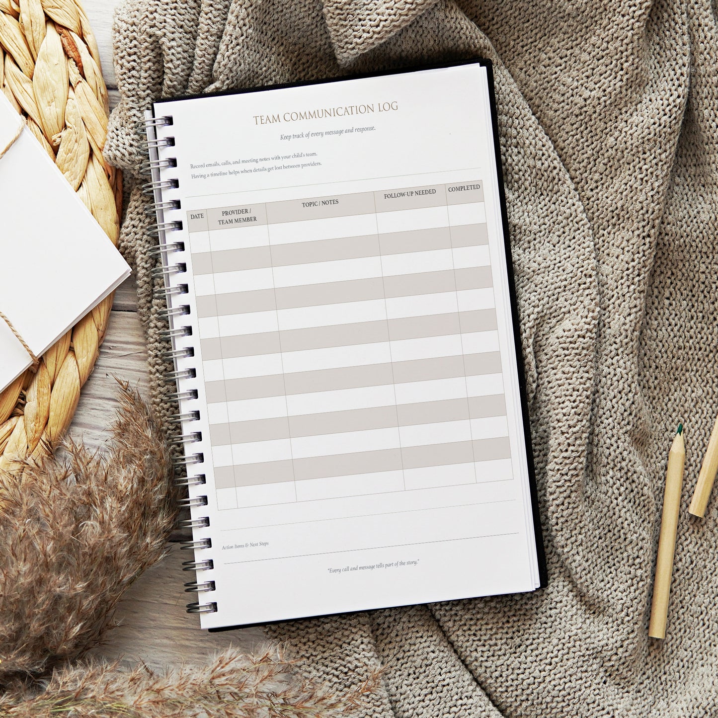 Medically Complex Kiddo Planner — Complete Caregiving System (Color + Print-Friendly PDF)