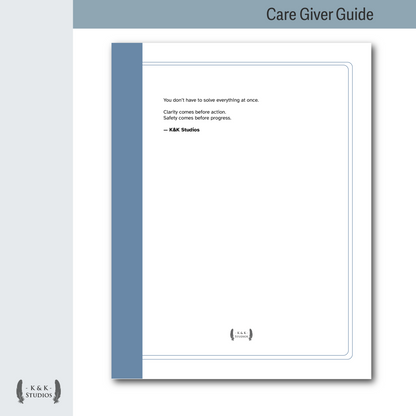 Caregiver Decision Guide