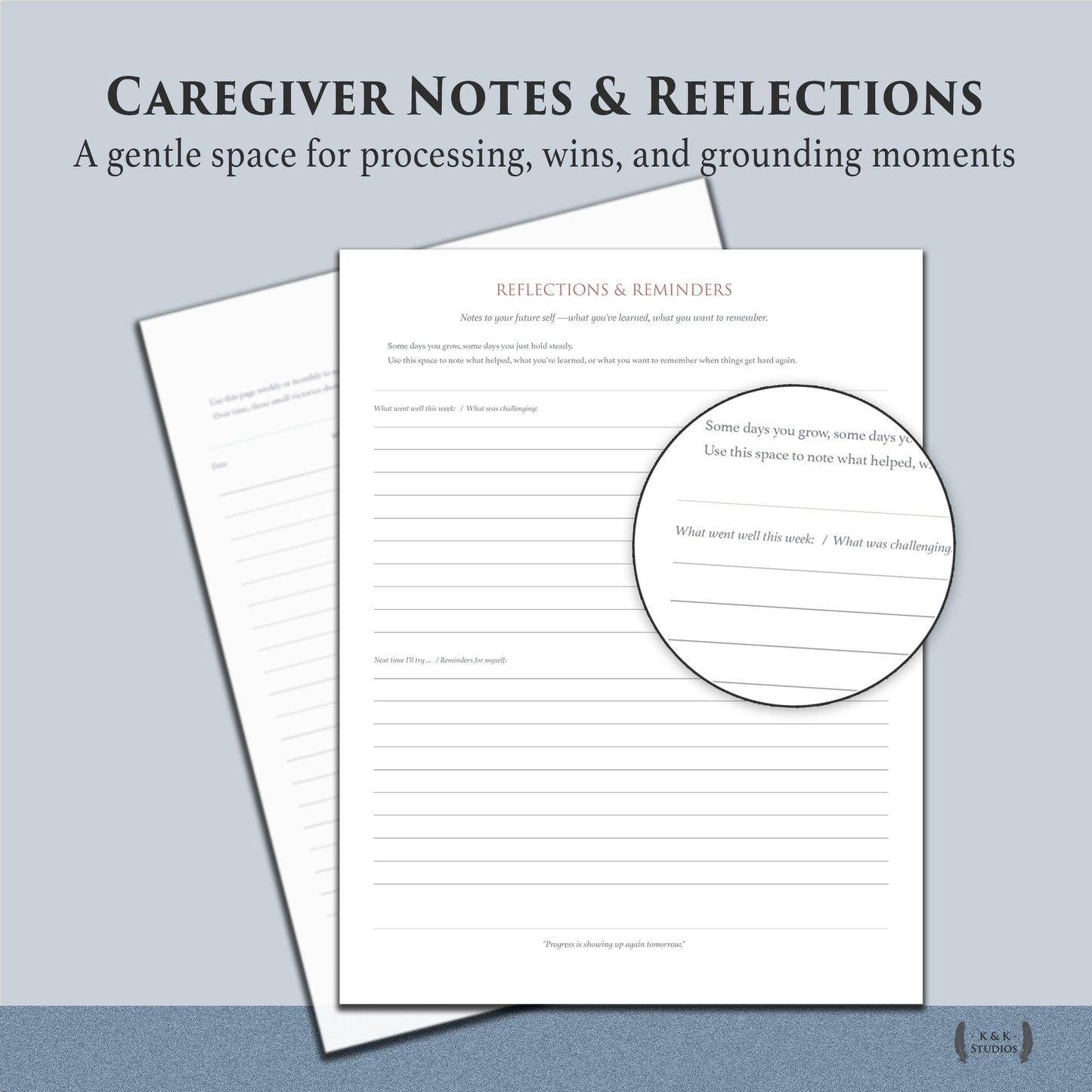 Medically Complex Kiddo Planner — Complete Caregiving System (Color + Print-Friendly PDF)