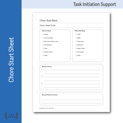 Executive Function Task Initiation & Momentum Support