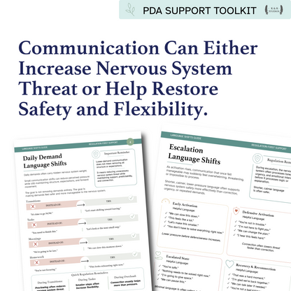 PDA Language Shifts | Regulation-First Communication Guide