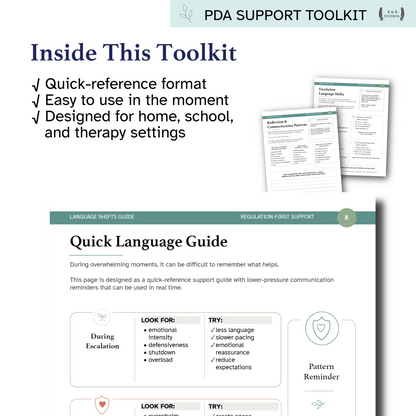 PDA Language Shifts | Regulation-First Communication Guide