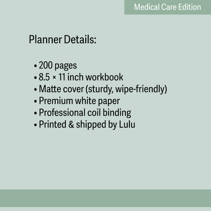The Medically Complex Kiddo Planner
