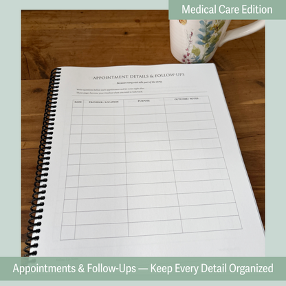 The Medically Complex Kiddo Planner