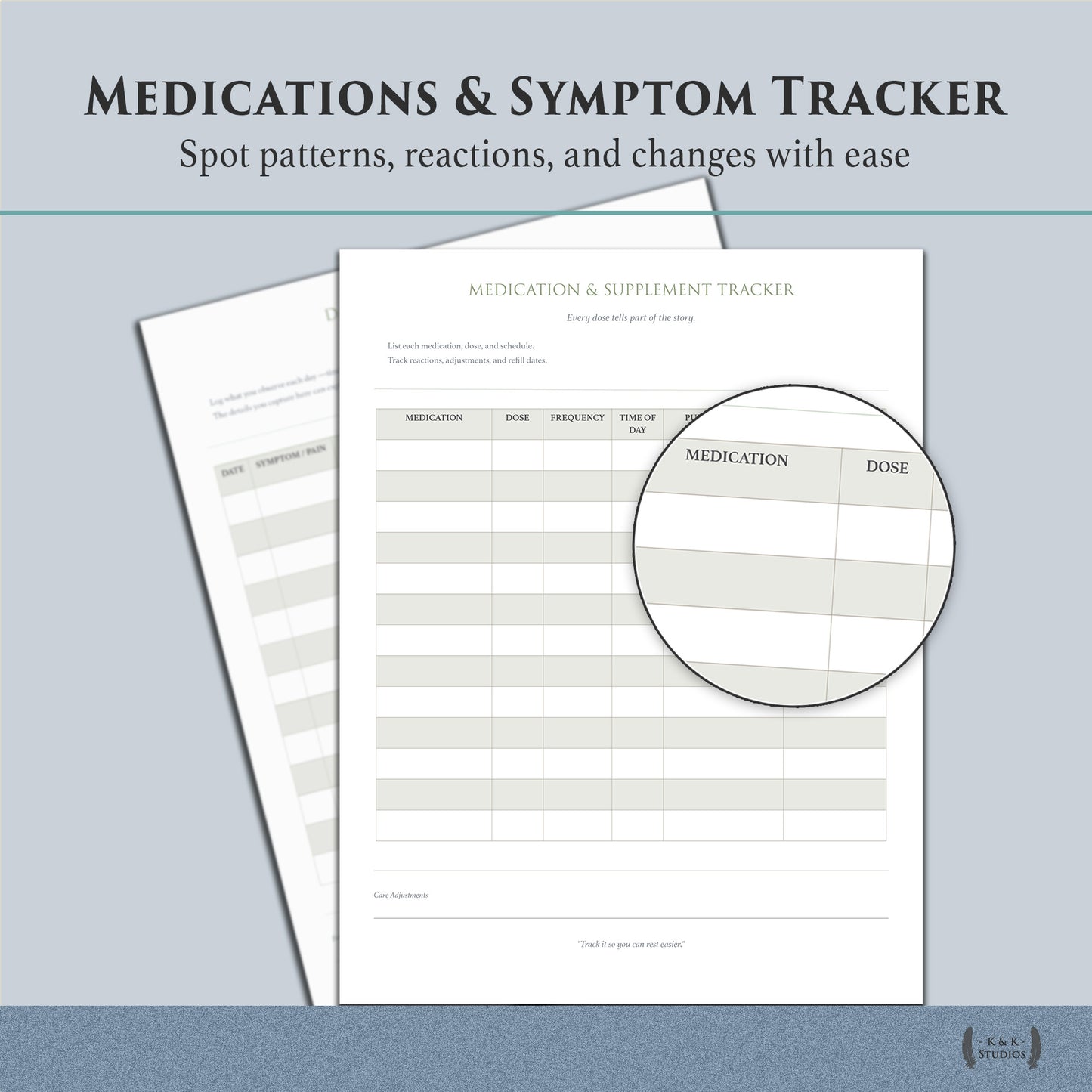 Medically Complex Kiddo Planner — Complete Caregiving System (Color + Print-Friendly PDF)