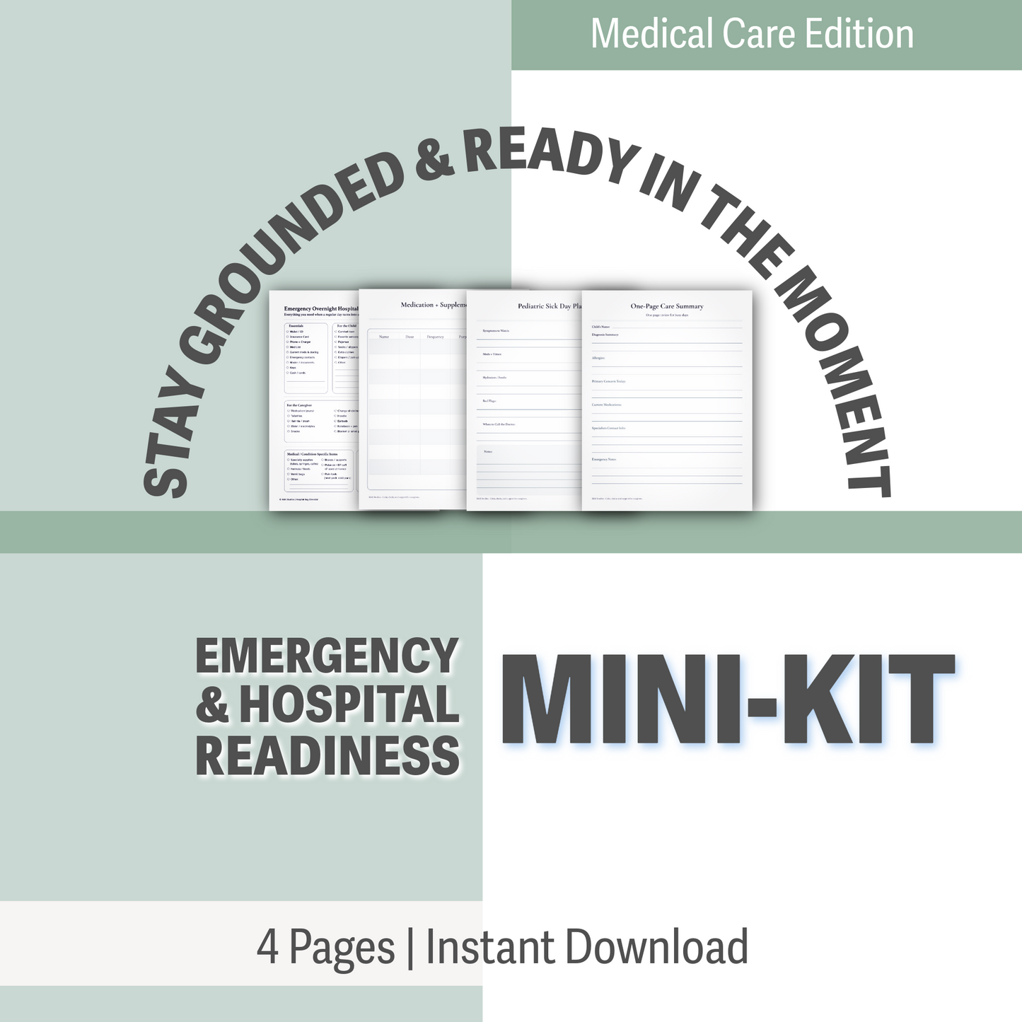 Emergency & Hospital Readiness Mini Kit