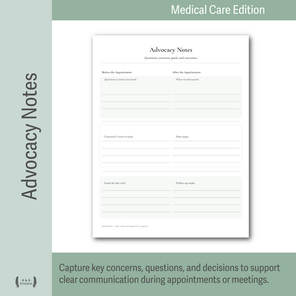 Medical Appointments & Advocacy Toolkit