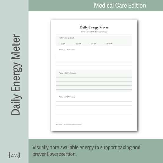 Energy Sensory Regulation Support