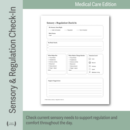 Energy Sensory Regulation Support