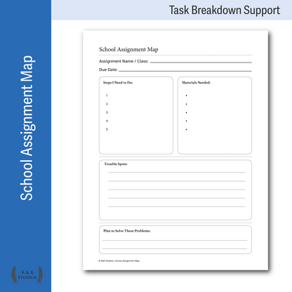 Executive Function Task Breakdown Support