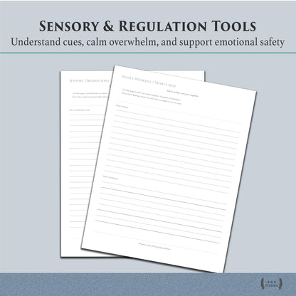 Medically Complex Kiddo Planner — Complete Caregiving System (Color + Print-Friendly PDF)